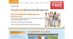 Desktop Screenshot of membergrip.com